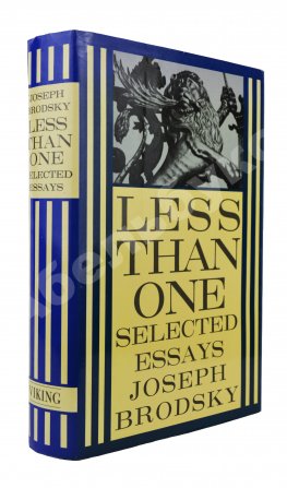 Бродский, И.А. [автограф] Brodsky, J. Less than one