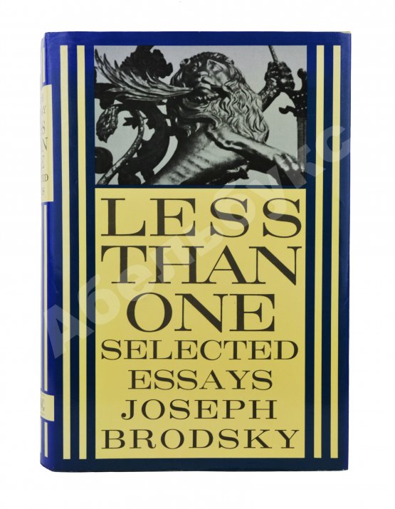 Антикварная книга Бродский, И.А. [автограф] Brodsky, J. Less than one