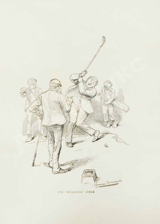 Антикварная книга Хатчинсон, Г. Гольф