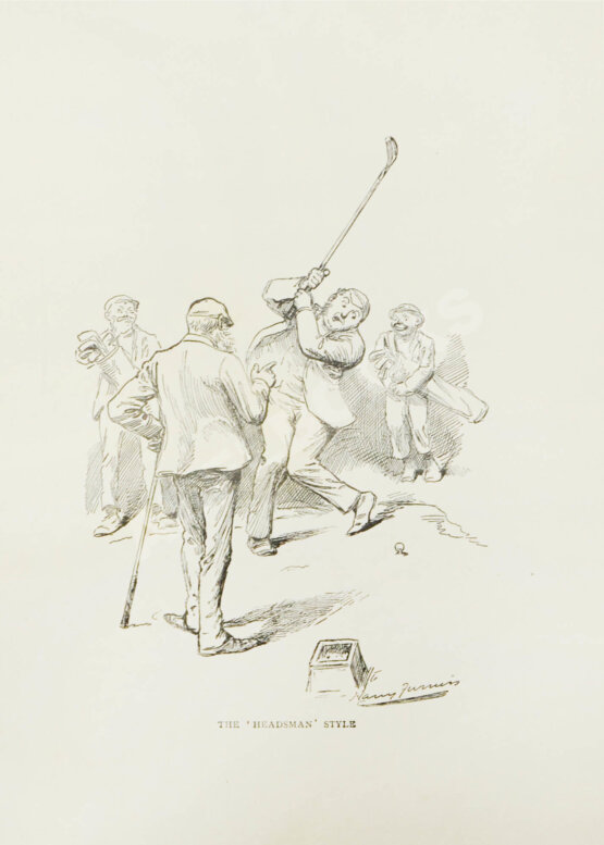 Антикварная книга Хатчинсон, Г. Гольф