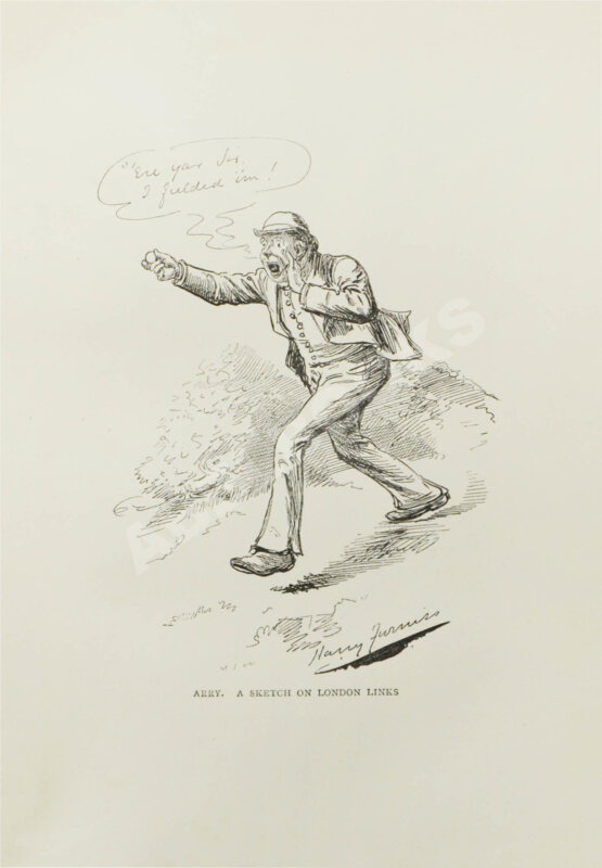 Антикварная книга Хатчинсон, Г. Гольф