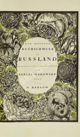 Der Moderne Buchschmuck in Russland
