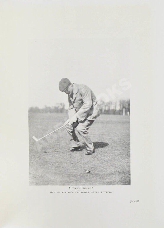 Антикварная книга Тейлор, Д.Г. Тейлор о гольфе