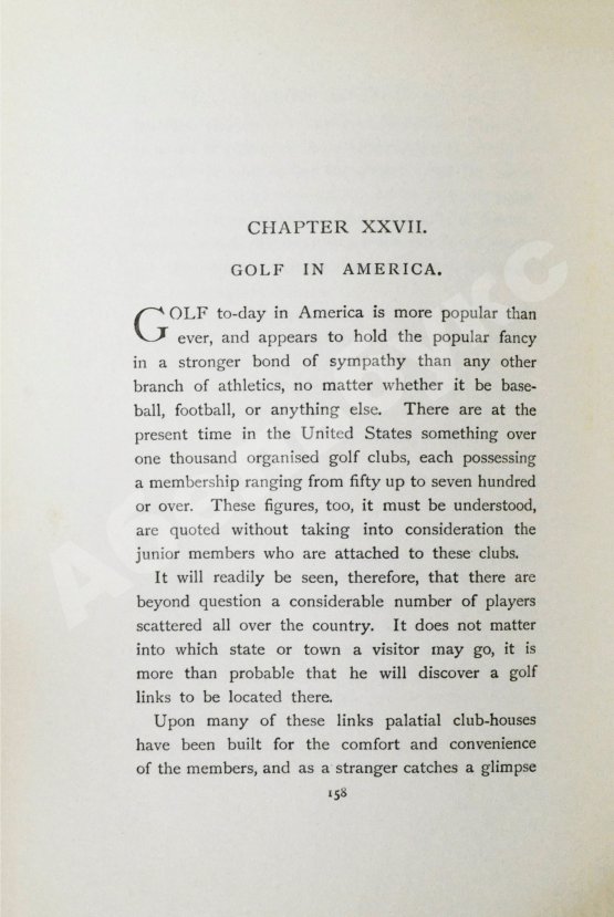 Антикварная книга Taylor on golf. Impressions, comments and hints. Тейлор, Д.Г. Тейлор о гольфе