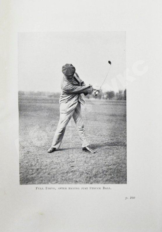 Антикварная книга Taylor on golf. Impressions, comments and hints. Тейлор, Д.Г. Тейлор о гольфе