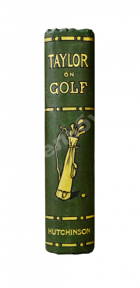 Антикварная книга Taylor on golf. Impressions, comments and hints. Тейлор, Д.Г. Тейлор о гольфе