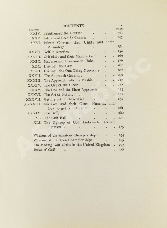 Антикварная книга Тейлор, Д.Г. Тейлор о гольфе