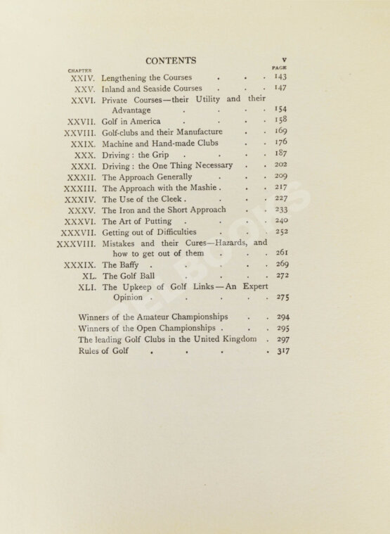 Антикварная книга Тейлор, Д.Г. Тейлор о гольфе