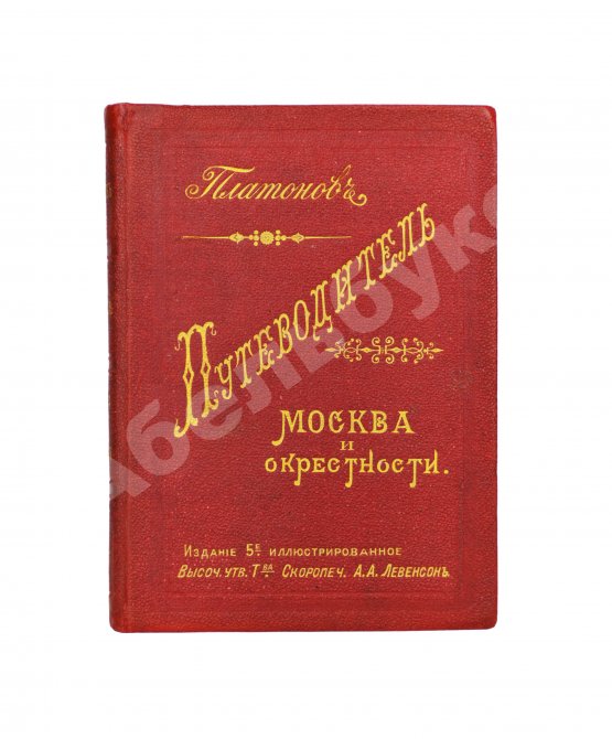 Антикварная книга Платонов. Путеводитель. Москва и окрестности