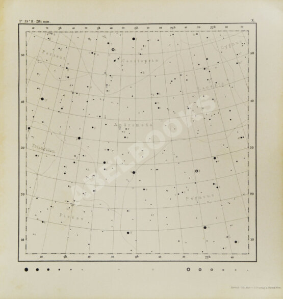 Антикварная книга Мессер, Я.Е. Звёздный атлас для небесных наблюдений