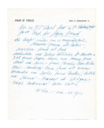 Собственноручное письмо Зигмунда Фрейда