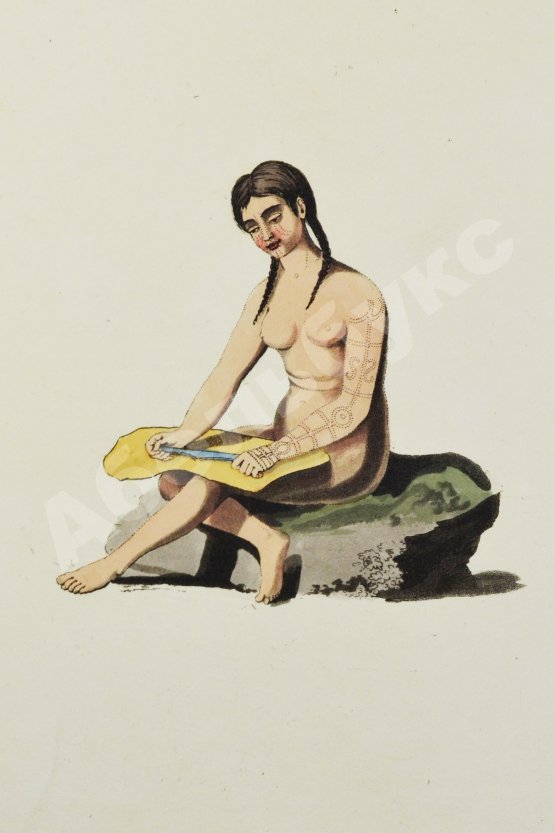 Антикварная книга Александер, У. Художественное воспроизведение костюмов и обычаев народов Российской Империи