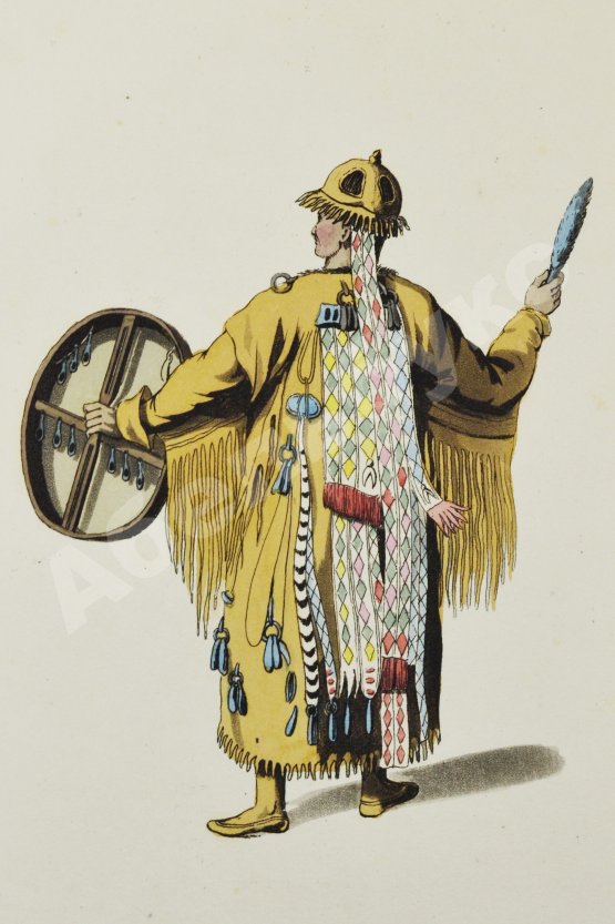 Антикварная книга Александер, У. Художественное воспроизведение костюмов и обычаев народов Российской Империи