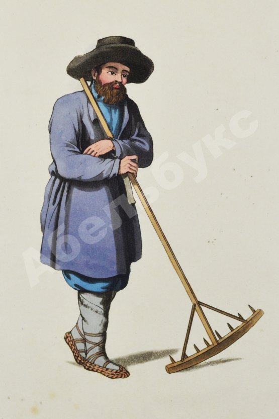 Антикварная книга Александер, У. Художественное воспроизведение костюмов и обычаев народов Российской Империи