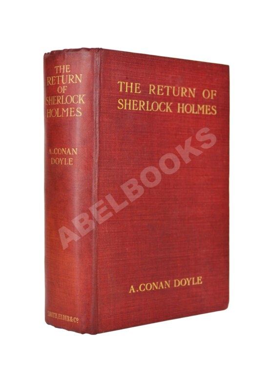 Первое/Прижизненное издание Conan Doyle, A. The Return of Sherlock Holmes Первое/Прижизненное издание Conan Doyle, A. The Return of Sherlock Holmes