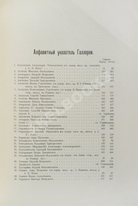 Антикварная книга Галерея русских писателей