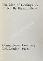 Шоу, Б. [автограф]