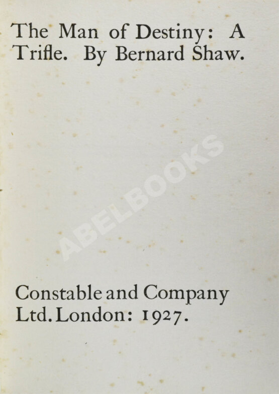 Антикварная книга Шоу, Б. [автограф]