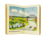 Антикварная книга Железная дорога. Книжка-малышка, 1937.