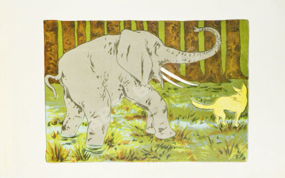 Антикварная книга Толстой, Л.Н. Шакалы и слон