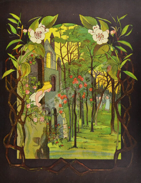 Антикварная книга Лесная царевна