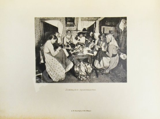 Антикварная книга Пономарёв, Н.В. Обзор кустарных промыслов России