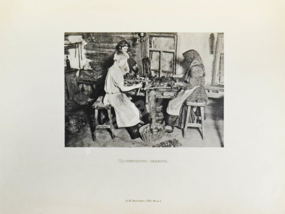 Антикварная книга Пономарёв, Н.В. Обзор кустарных промыслов России Антикварная книга Пономарёв, Н.В. Обзор кустарных промыслов России