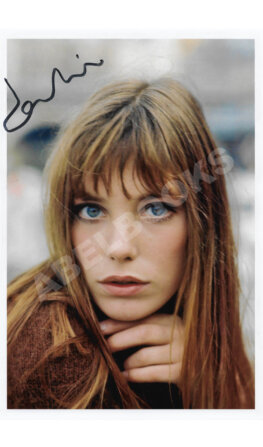 Джейн Биркин [автограф]