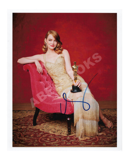 Эмма Стоун [автограф]