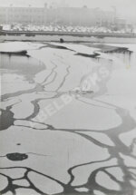 Комовский, А.Г. Крупноформатная фотография «Лёд. Москва-река»