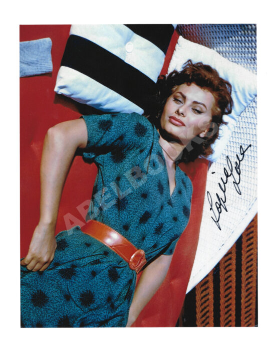 Софи Лорен [автограф]