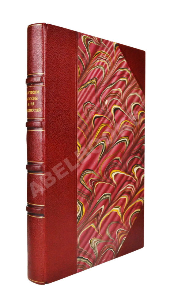 Антикварная книга Сборник чертежей Москвы