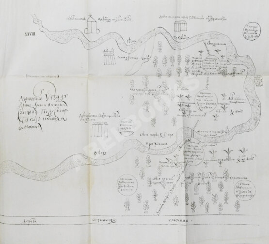 Антикварная книга Сборник чертежей Москвы