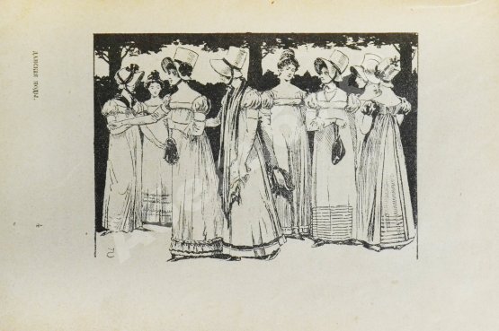 Антикварная книга Дамские моды XIX века