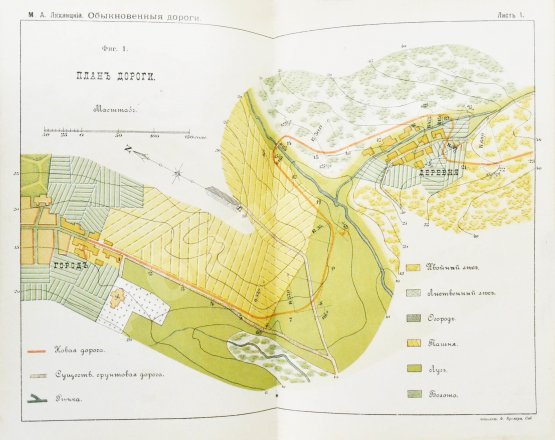 Антикварная книга Ляхницкий, М.А. Обыкновенные дороги