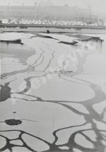 Комовский, А.Г. Крупноформатная фотография «Лёд. Москва-река»