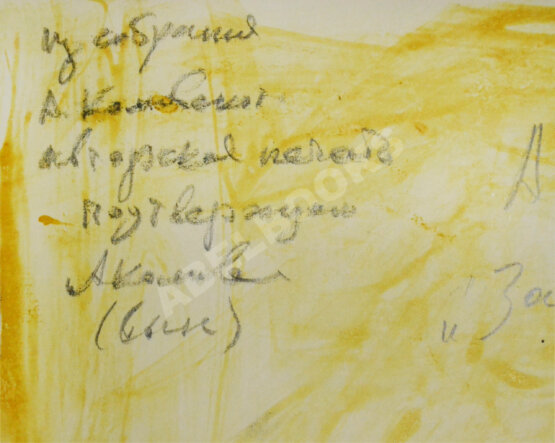 Комовский, А.Г. Крупноформатная фотография «Занесло»