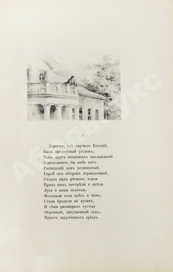 Антикварная книга Пушкин, А.С. Евгений Онегин. Роман
