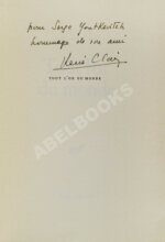 Клер, Р. [автограф Сергею Юткевичу] Всё золото мира
