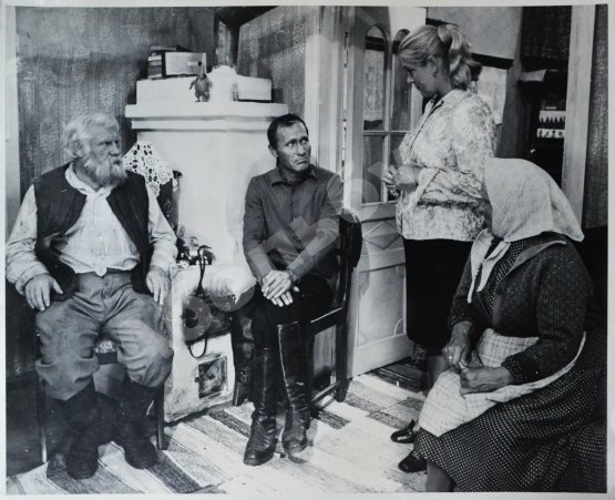 Фотографии со съёмок фильма «Калина красная»