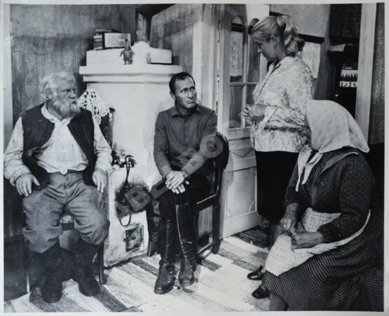 Фотографии со съёмок фильма «Калина красная»