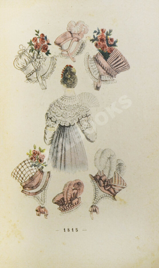 Антикварная книга Век женской моды. 1794-1894. Un siècle de modes féminines