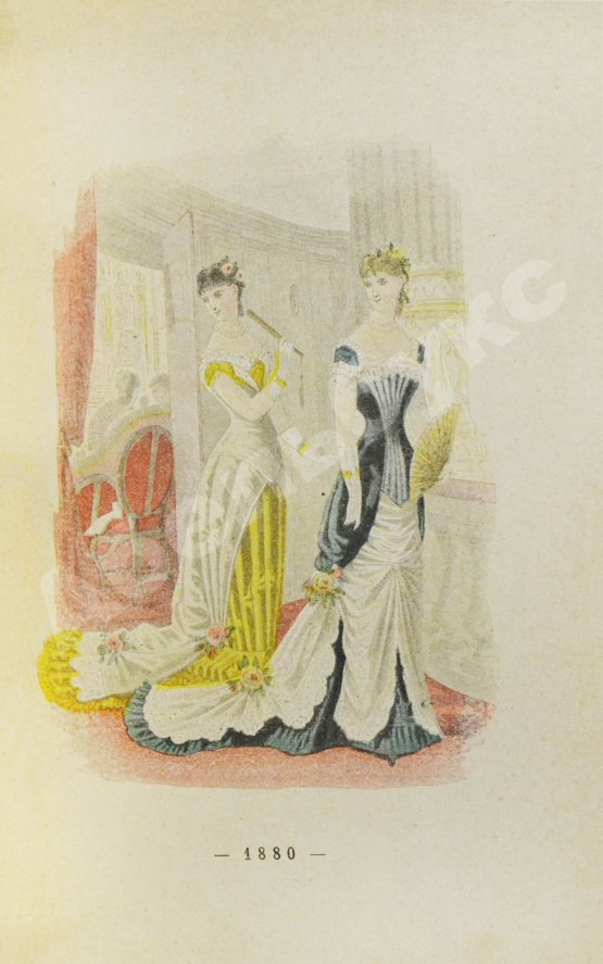 Антикварная книга Век женской моды. 1794-1894. Un siècle de modes féminines