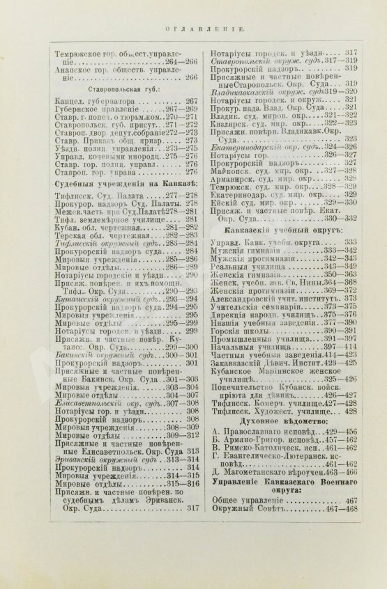 Антикварная книга Кавказский календарь на 1902 год