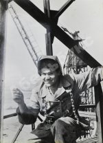 Комовский, А.Г. Крупноформатная фотография «Монтажник»