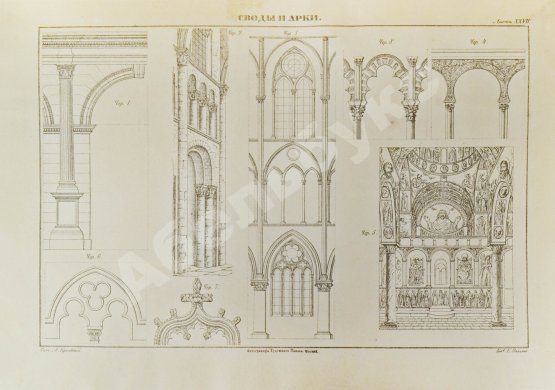 Антикварная книга Красовский, А.К. Гражданская архитектура. Части зданий