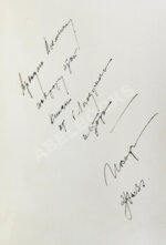 Уткин, И.П. [автограф] Избранные стихи