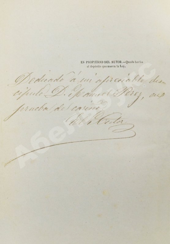 Антикварная книга Дуэньяс, Г. [автограф] Очерк трактата по фехтованию рапирой