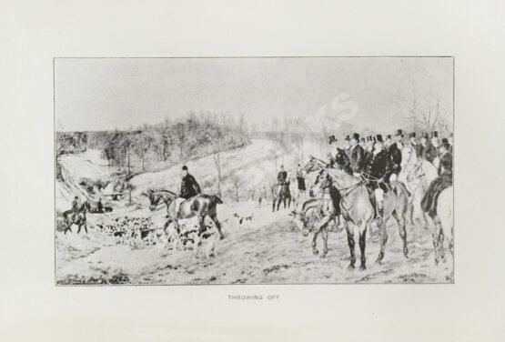 Антикварная книга Герцог Бофорт, Мобрей, М. Охота