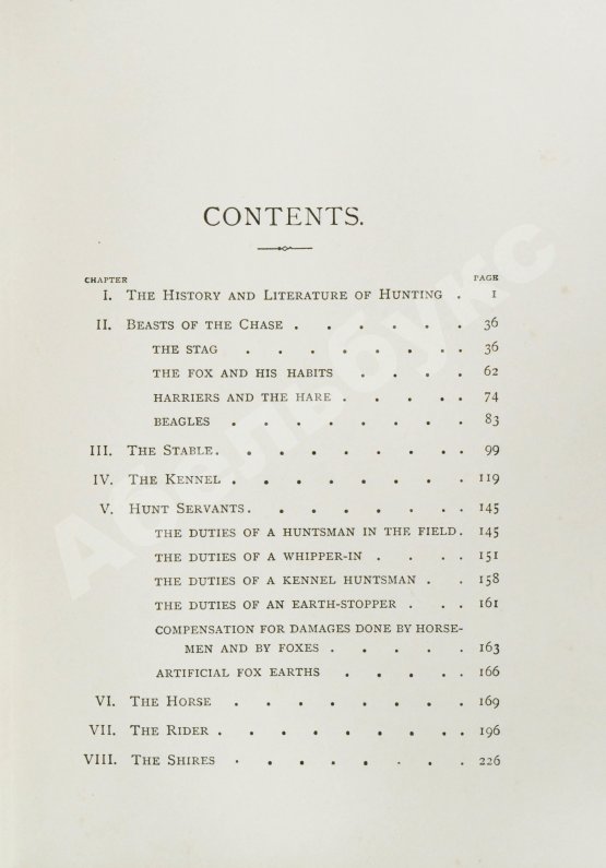 Антикварная книга Герцог Бофорт, Мобрей, М. Охота